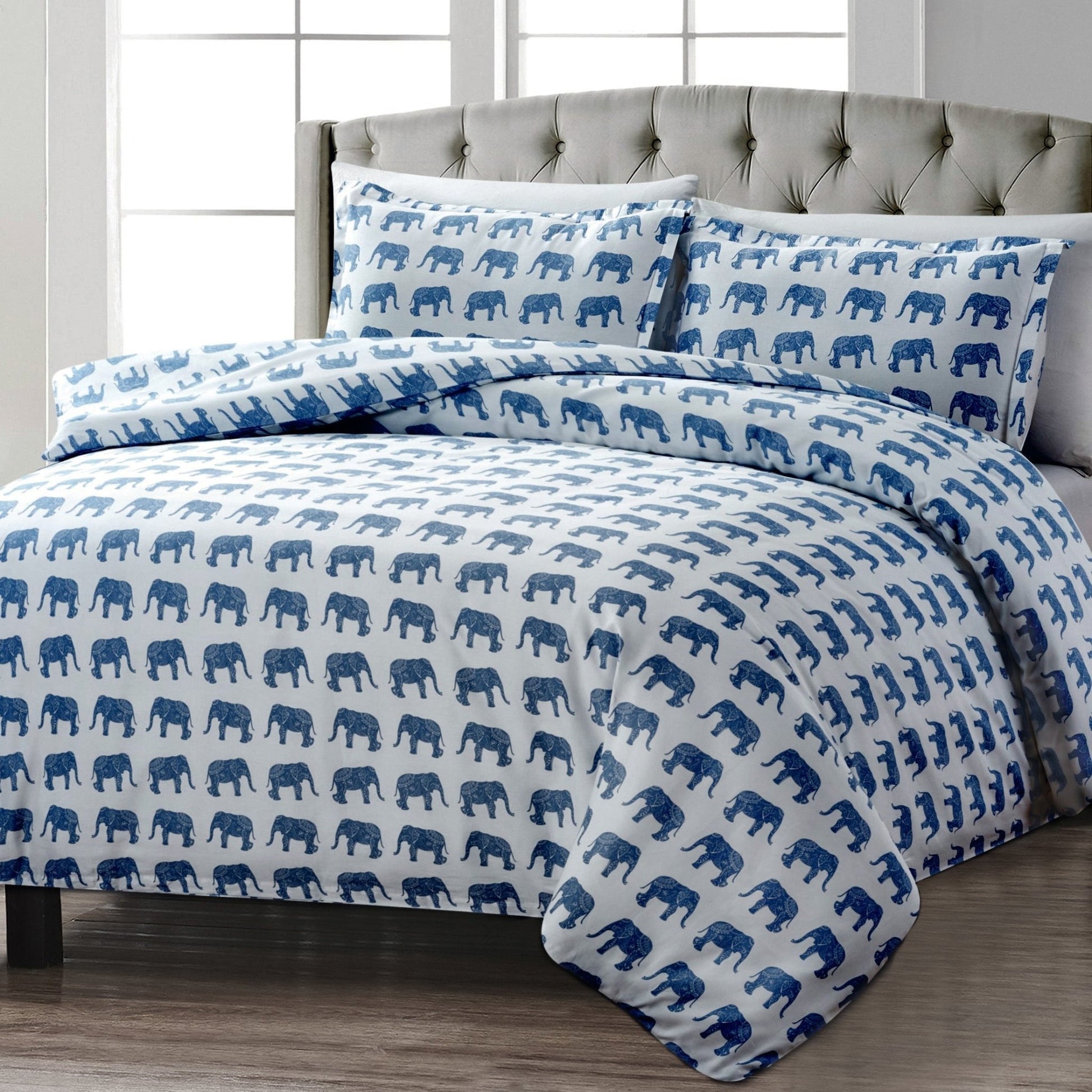 Elephants Duvet Set - Quahog Bay Bedding