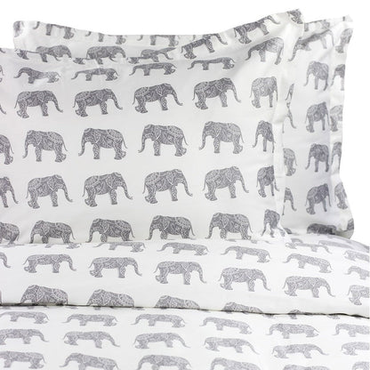 Elephants Duvet Set - Quahog Bay Bedding