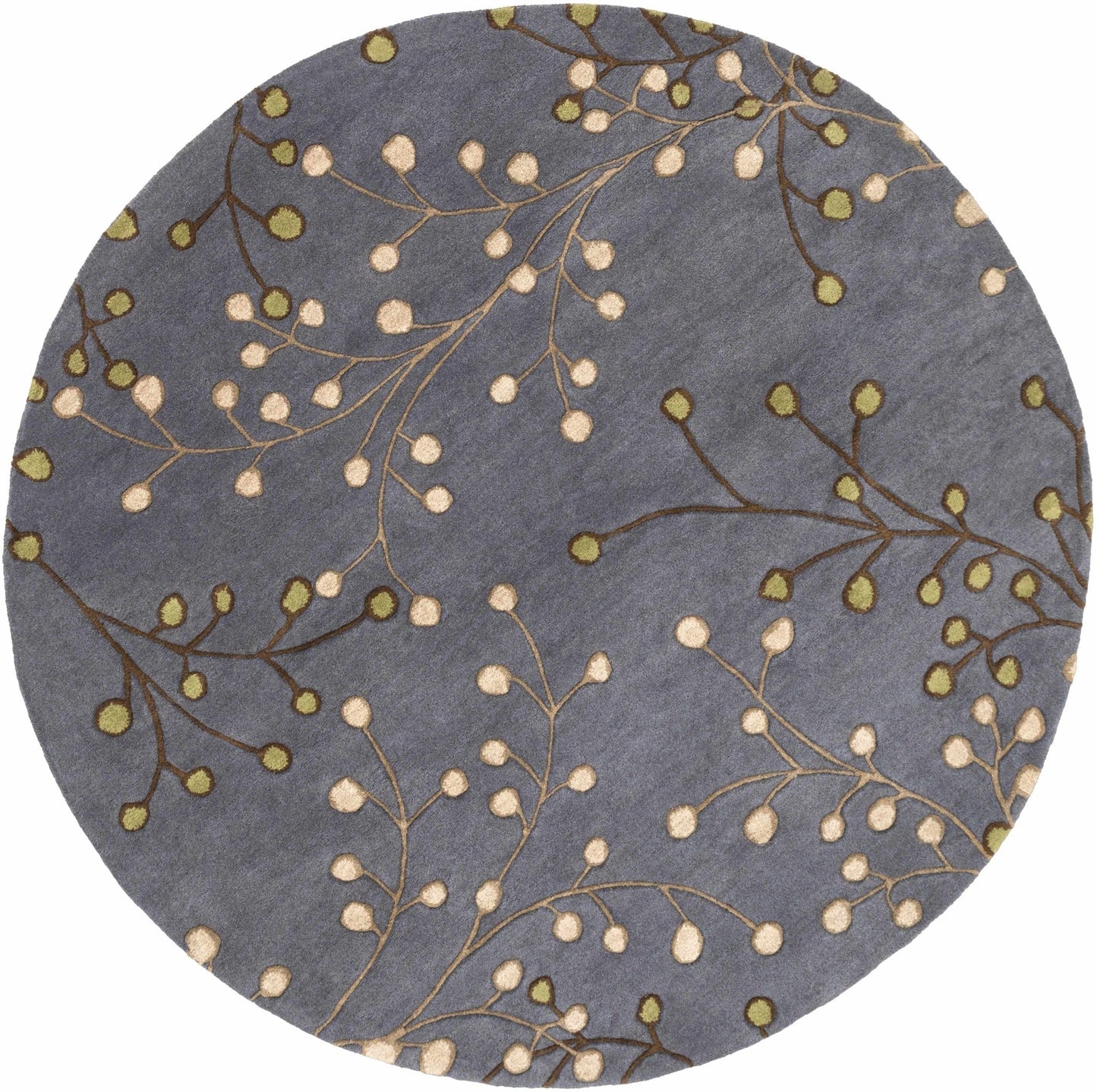 Elsu Brown Beige Wool Rug - Quahog Bay Bedding