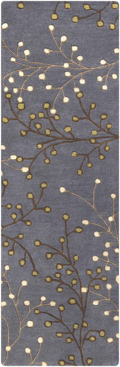 Elsu Brown Beige Wool Rug - Quahog Bay Bedding