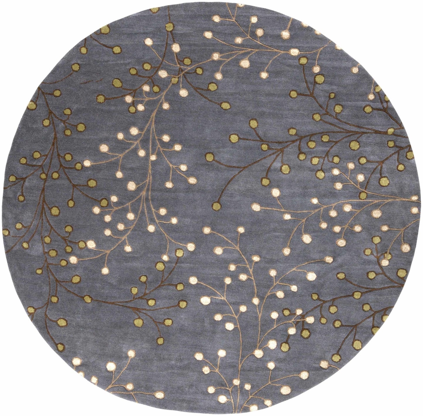 Elsu Brown Beige Wool Rug - Quahog Bay Bedding