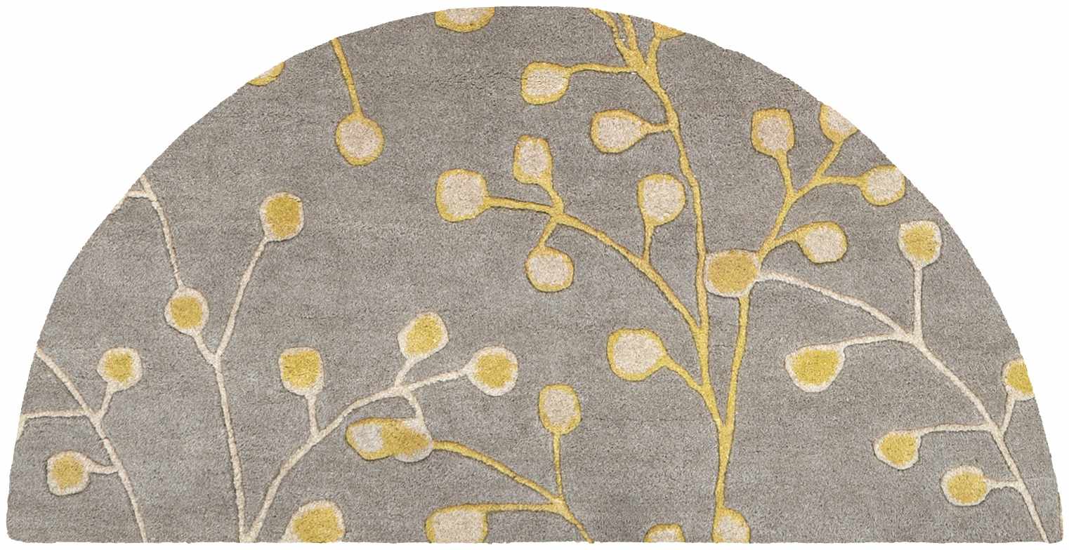 Elsu Mustard Wool Area Rug - Quahog Bay Bedding