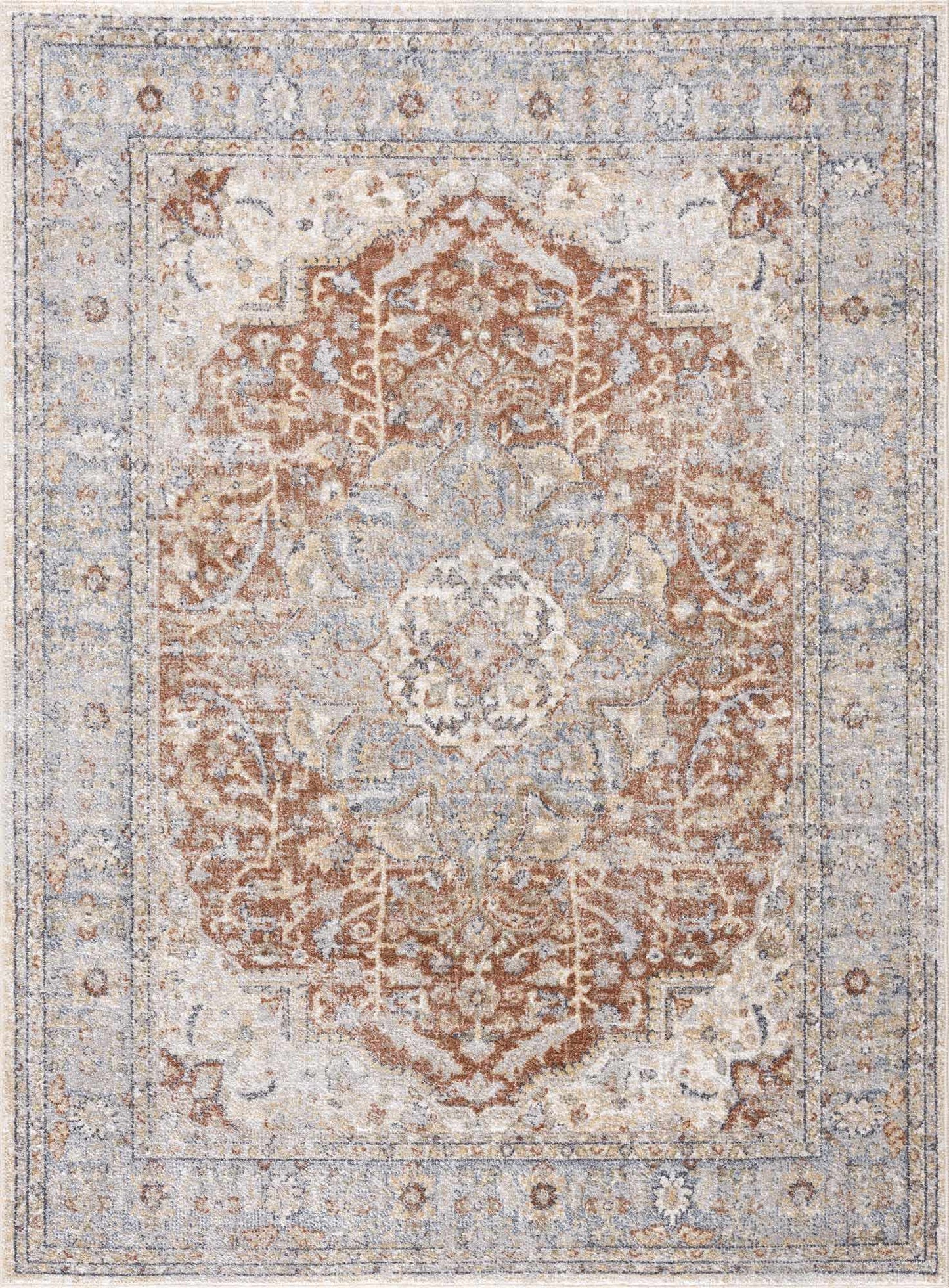 Emke Flat Pile Washable Rug - Quahog Bay Bedding