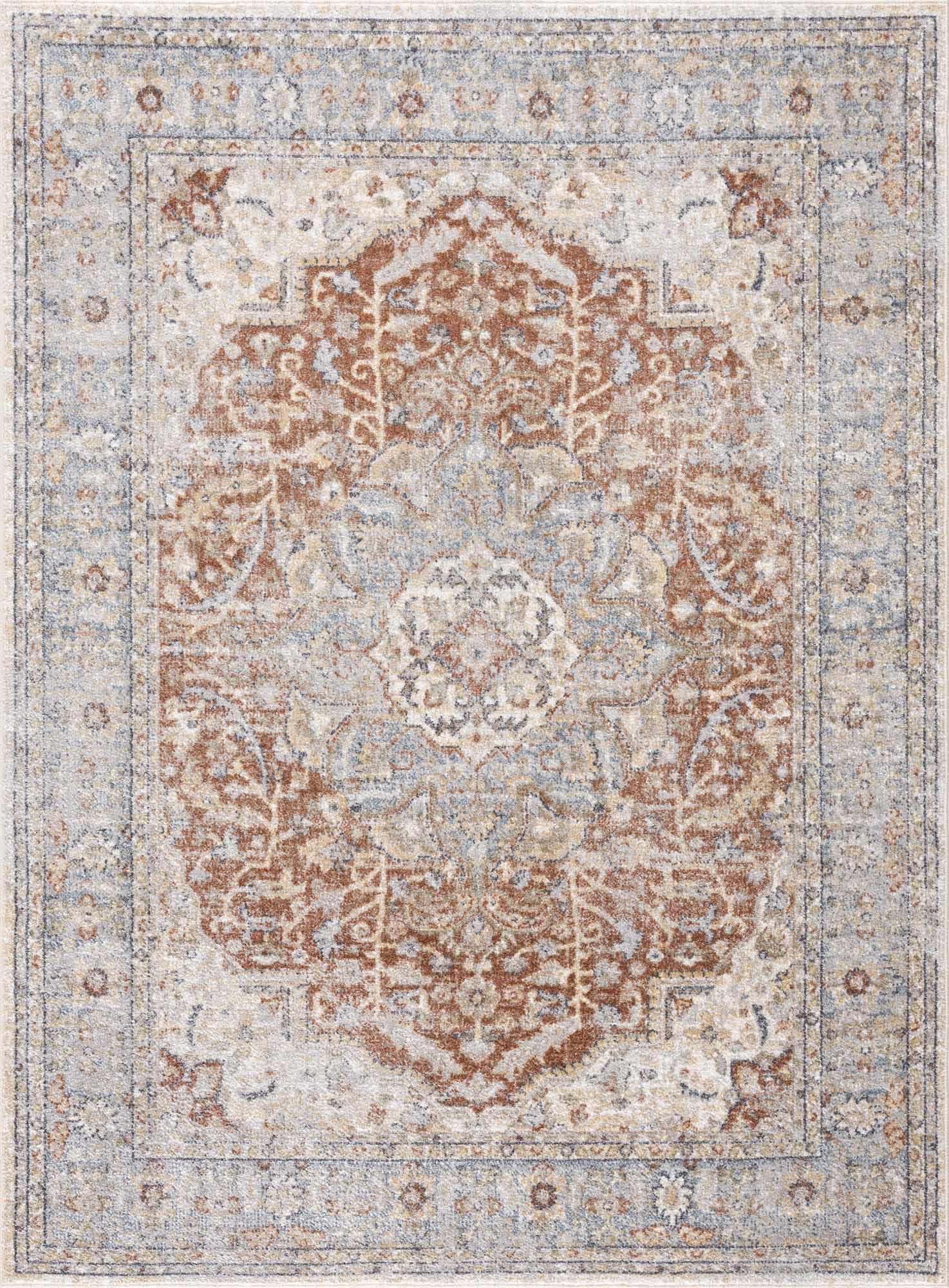 Emke Flat Pile Washable Rug - Quahog Bay Bedding