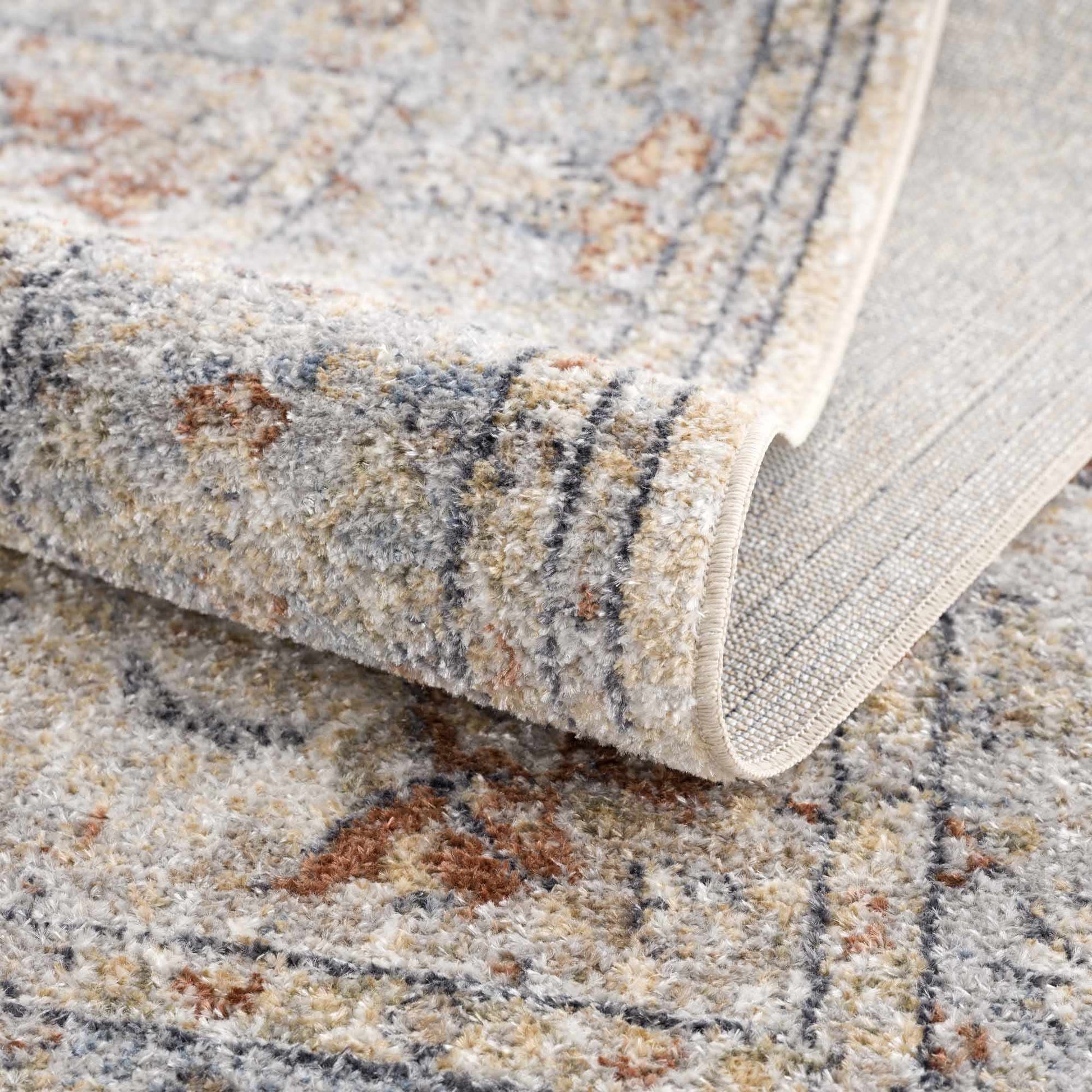 Emke Flat Pile Washable Rug - Quahog Bay Bedding