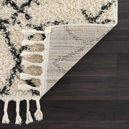 Emlenton Berber Shag with Tassels - Clearance - Quahog Bay Bedding