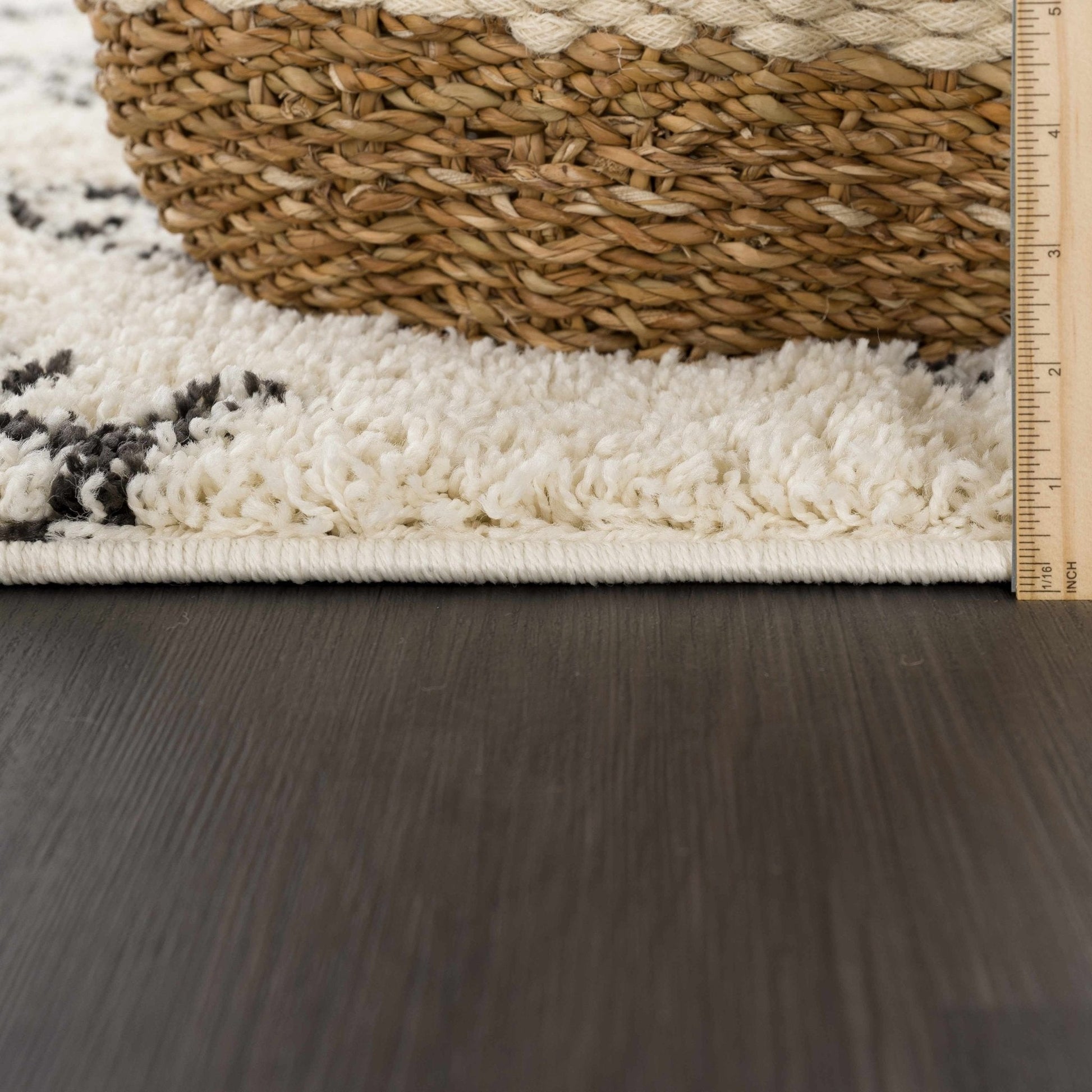 Emlenton Berber Shag with Tassels - Clearance - Quahog Bay Bedding