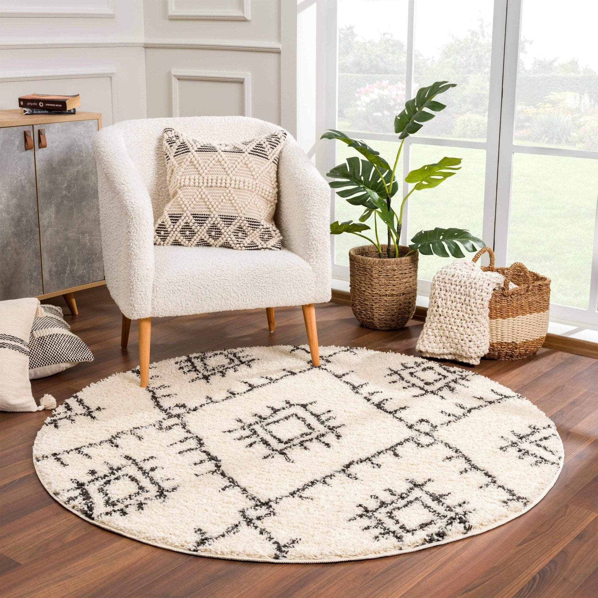 Emlenton Berber Shag with Tassels - Clearance - Quahog Bay Bedding
