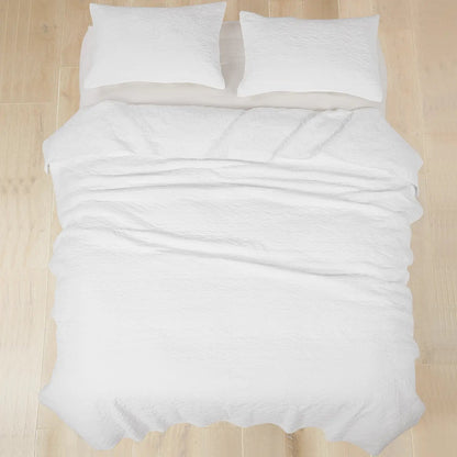 Emory White Quilt Set - Quahog Bay Bedding