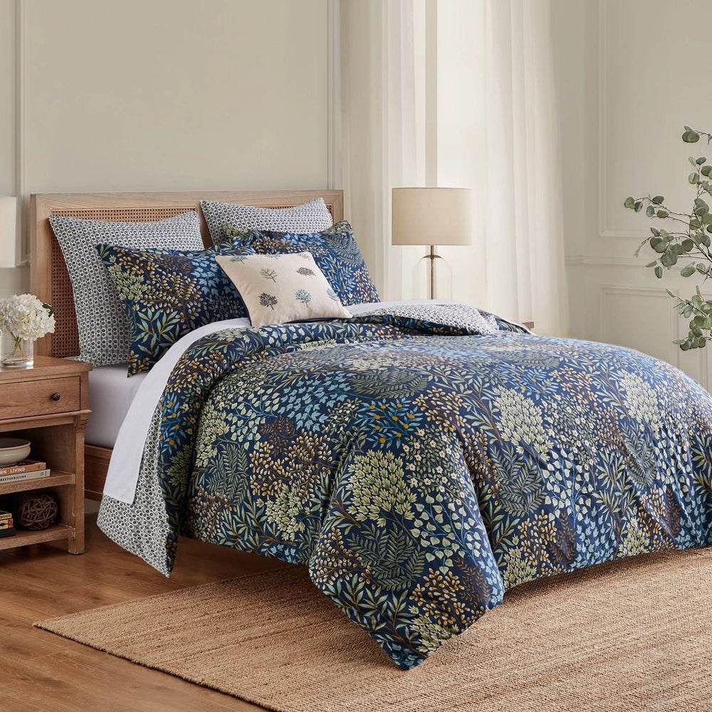 English Forest Comforter Set - Navy - Quahog Bay Bedding