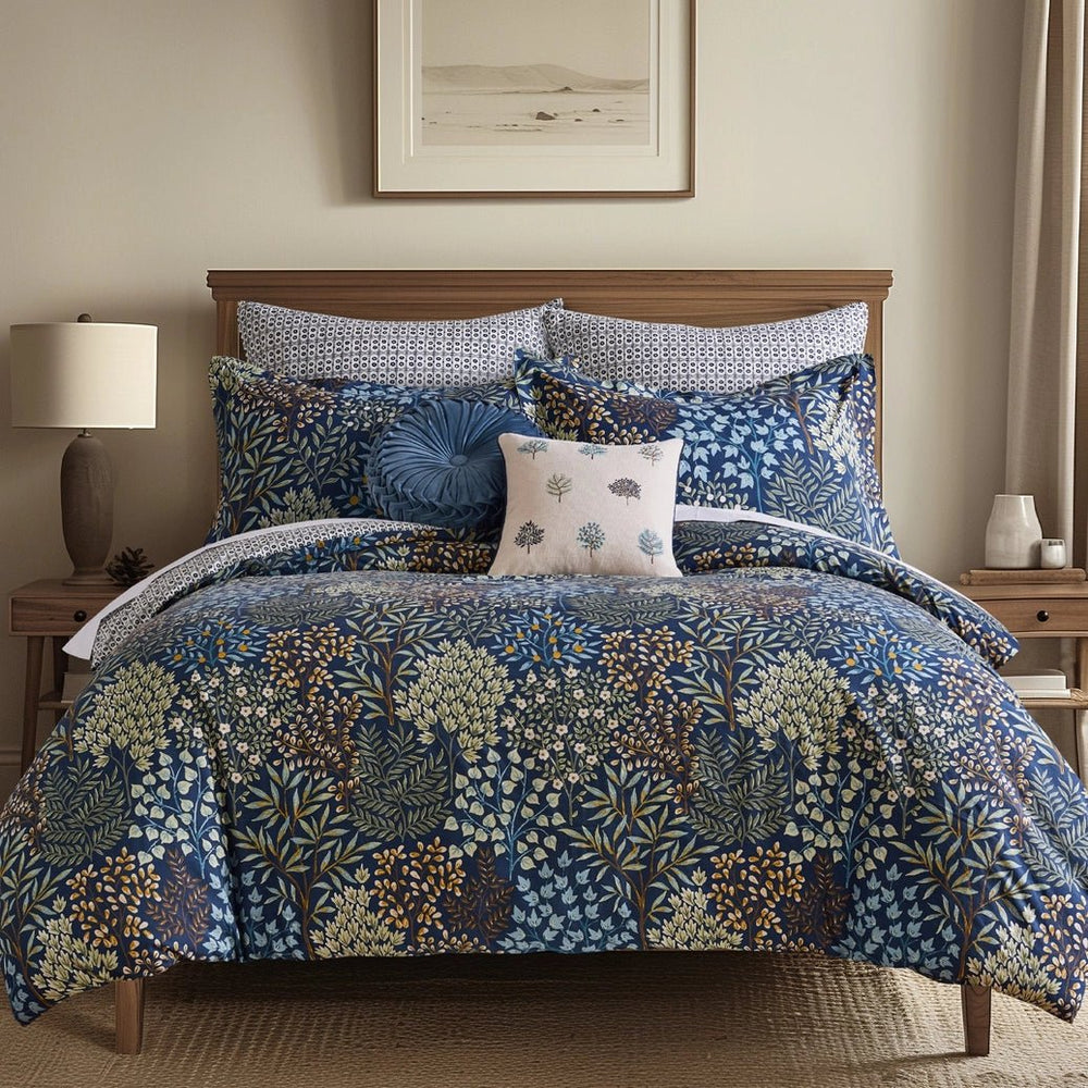 English Forest Comforter Set - Navy - Quahog Bay Bedding