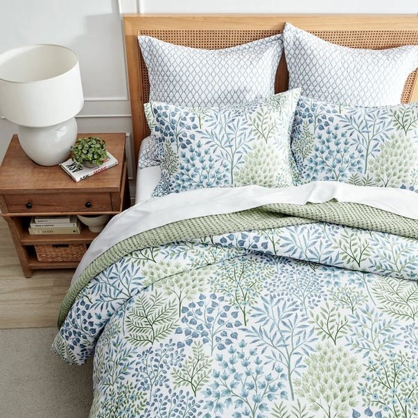 English Forest Duvet Cover Set - Green - Quahog Bay Bedding