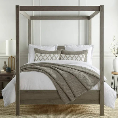 English Forest Leaf Pillow - Quahog Bay Bedding