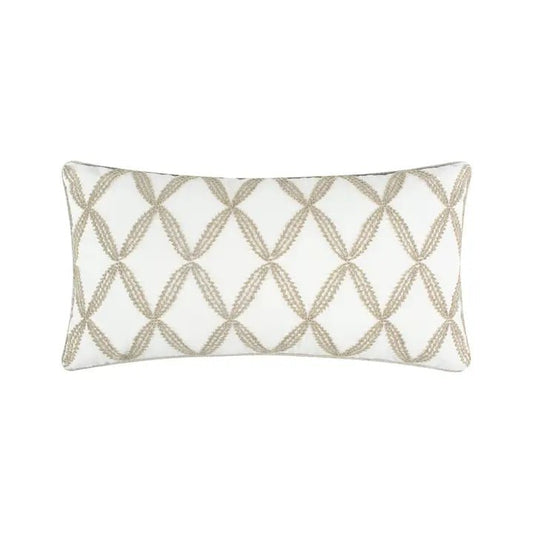 English Forest Leaf Pillow - Quahog Bay Bedding