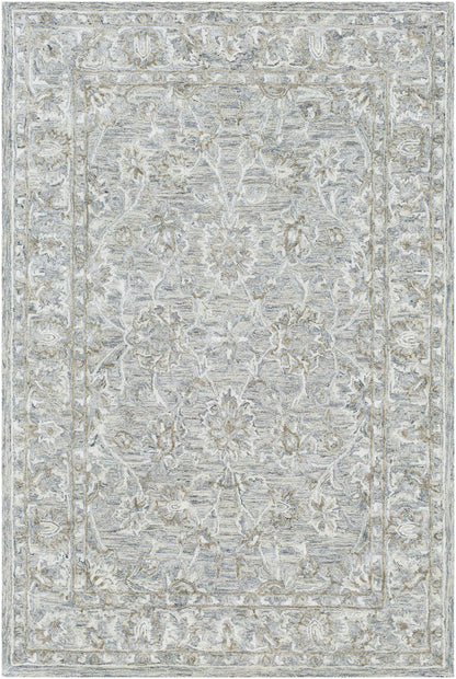 Eriline Wool & Faux Silk Rug