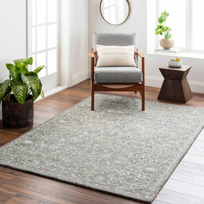 Eriline Wool & Faux Silk Rug