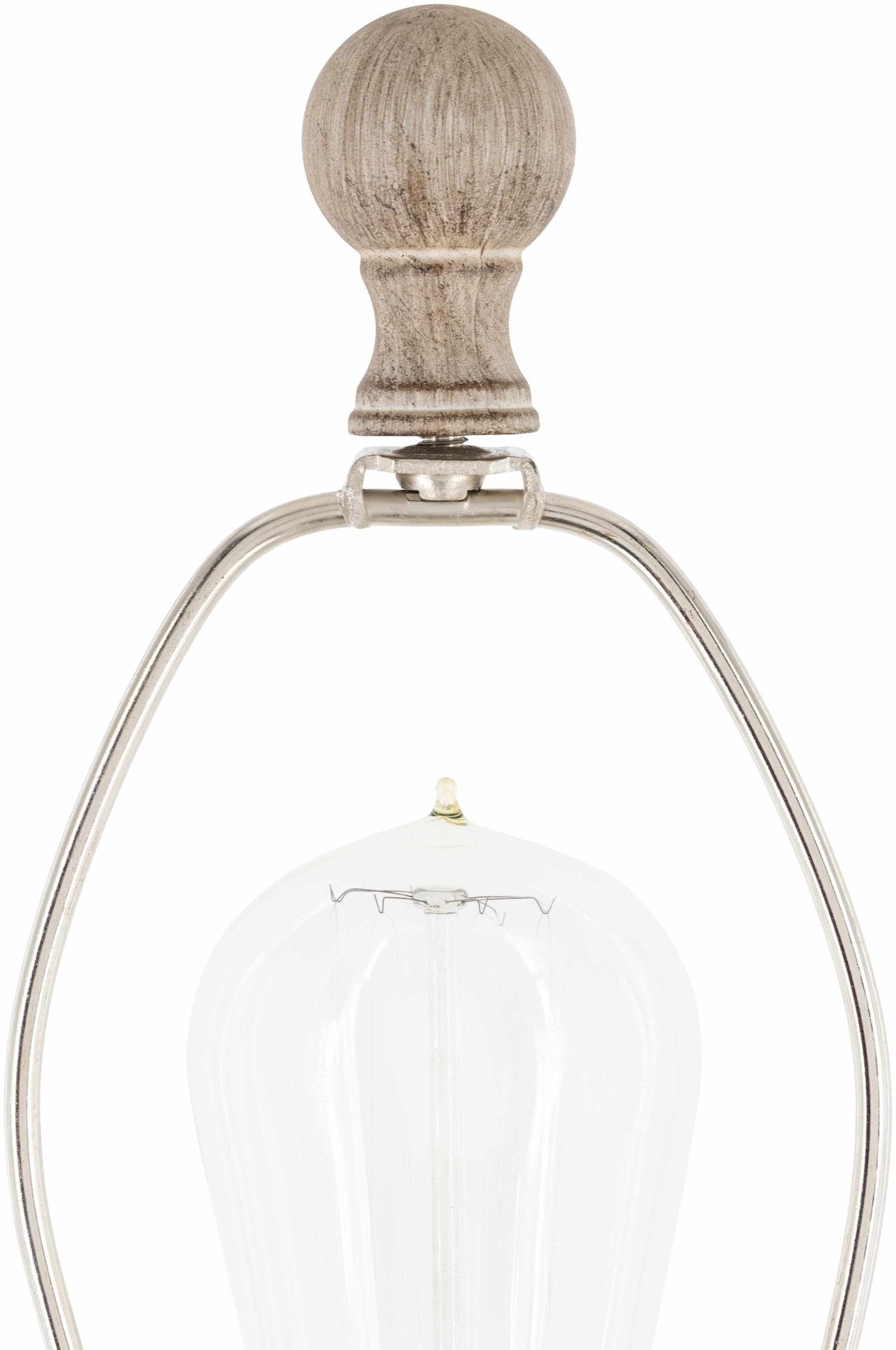 Esmeralda Resin Gray & Beige Floor Lamp - Quahog Bay Bedding