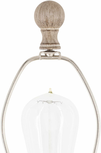 Esmeralda Resin Gray & Beige Floor Lamp - Quahog Bay Bedding