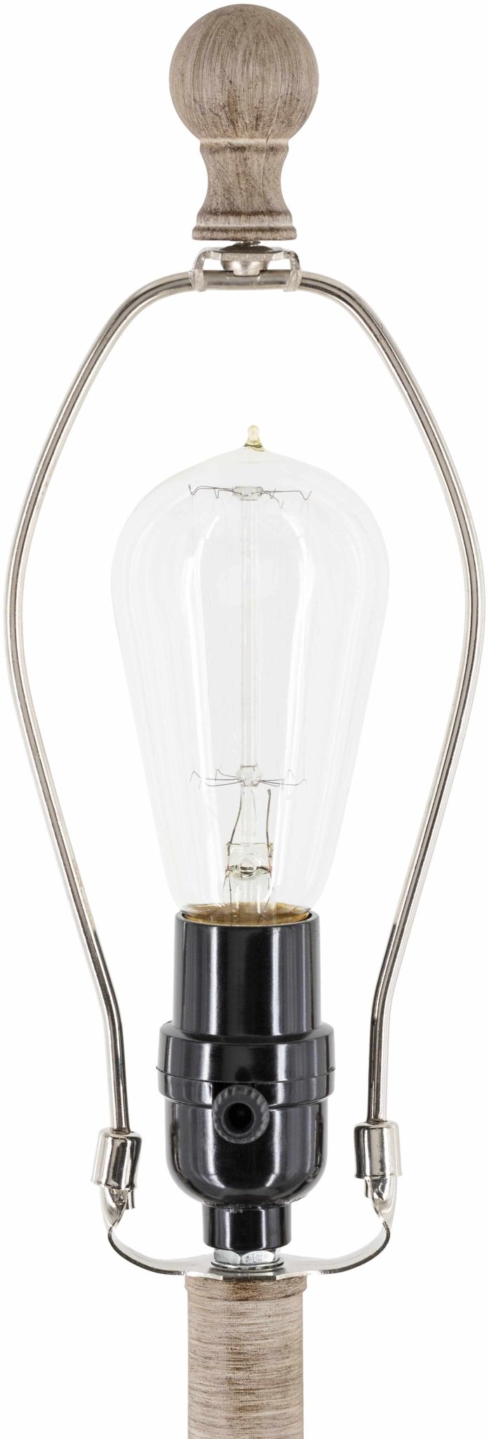 Esmeralda Resin Gray & Beige Floor Lamp - Quahog Bay Bedding