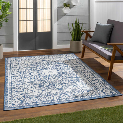 Etoile Navy Blue Performance Rug - Quahog Bay Bedding