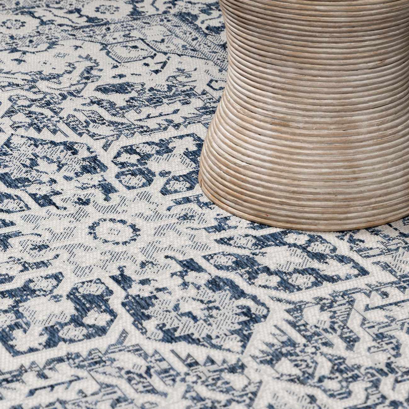 Etoile Navy Blue Performance Rug - Quahog Bay Bedding