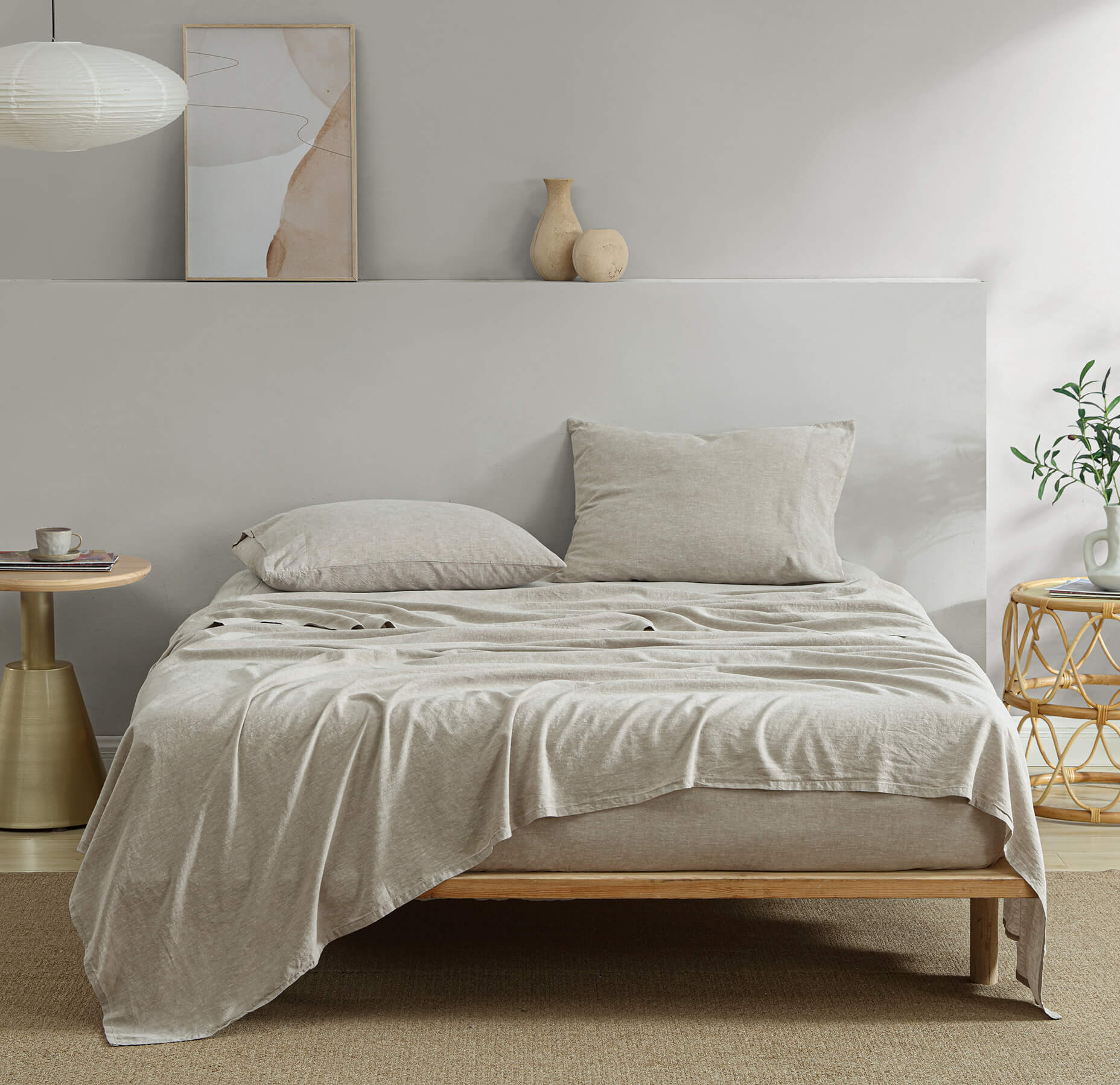 European Flax Linacel™ Pillowcase Set - Quahog Bay Bedding