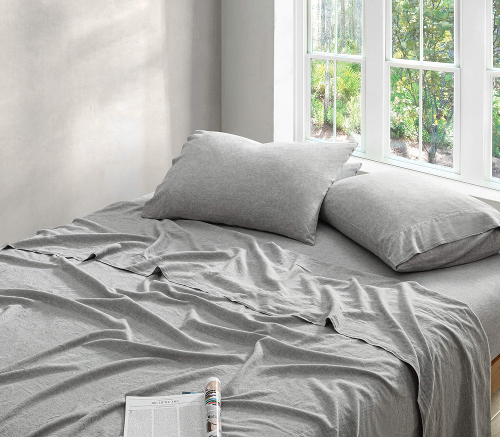 European Flax Linacel™ Pillowcase Set - Quahog Bay Bedding