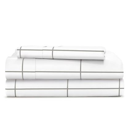 Everyday Pattern Bed Sheets - Cooling Print Bed Sheets - Quahog Bay Bedding