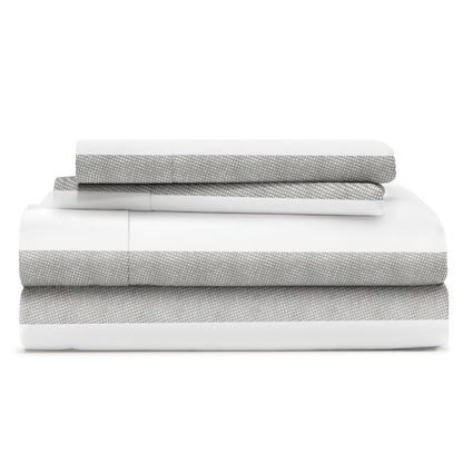 Everyday Pattern Bed Sheets - Cooling Print Bed Sheets - Quahog Bay Bedding