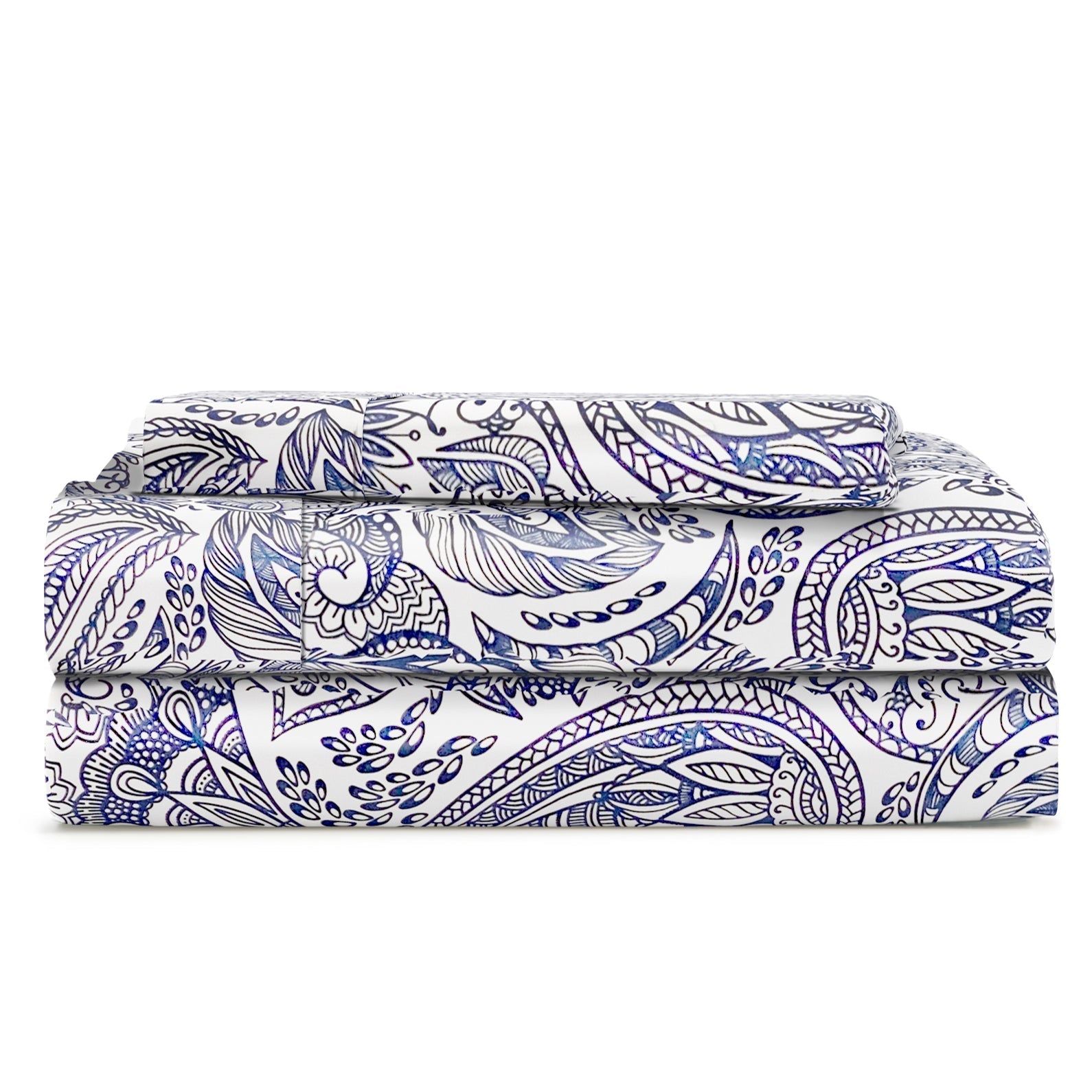 Everyday Pattern Bed Sheets - Cooling Print Bed Sheets - Quahog Bay Bedding
