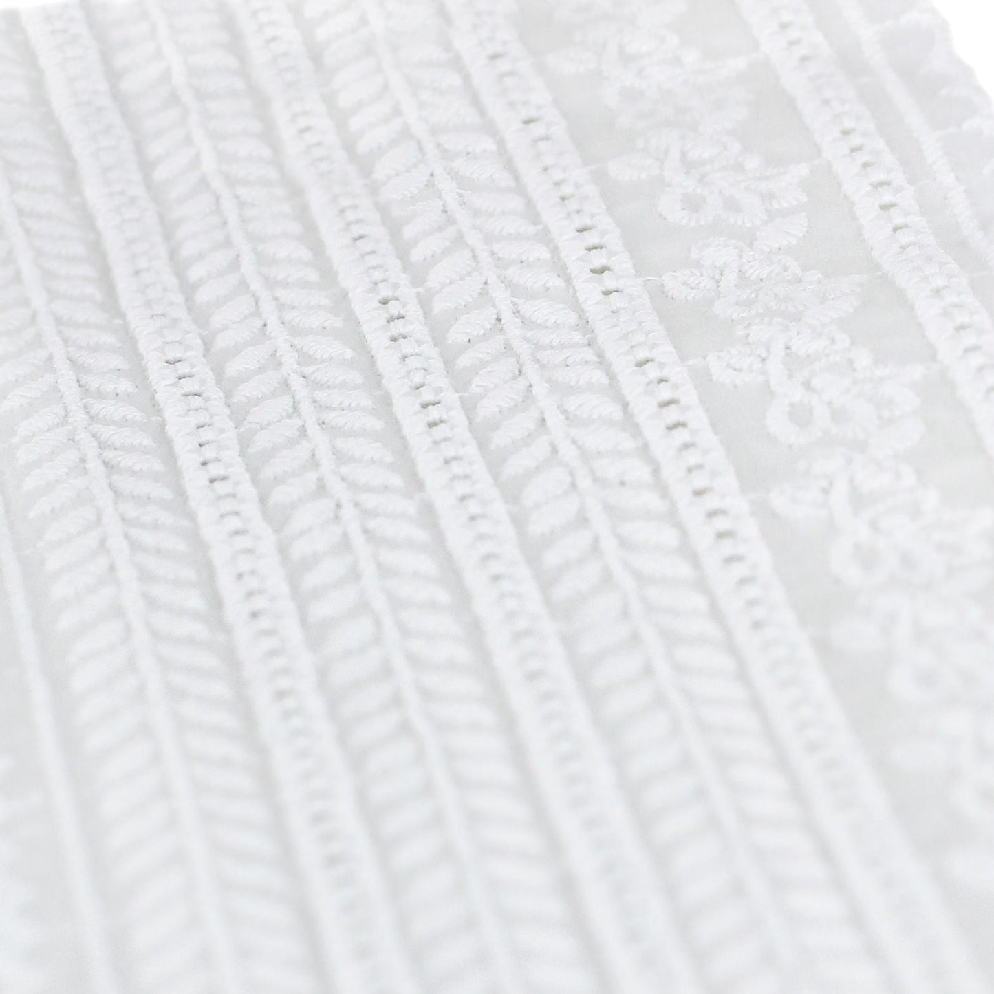 300TC Elizabeth Lace Cotton Percale Sheet Set