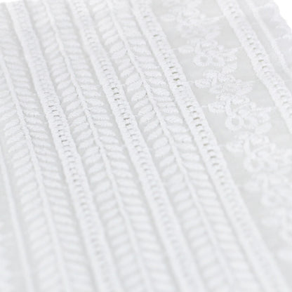 300TC Elizabeth Lace Cotton Percale Sheet Set
