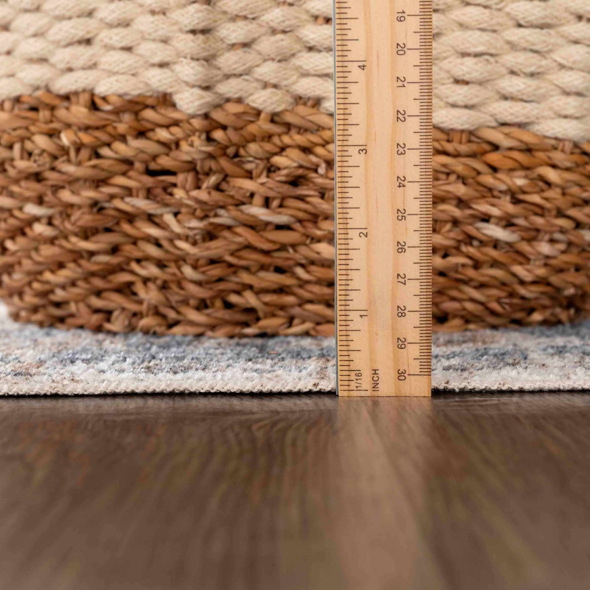 Ezri Flat Pile Washable Rug - Quahog Bay Bedding
