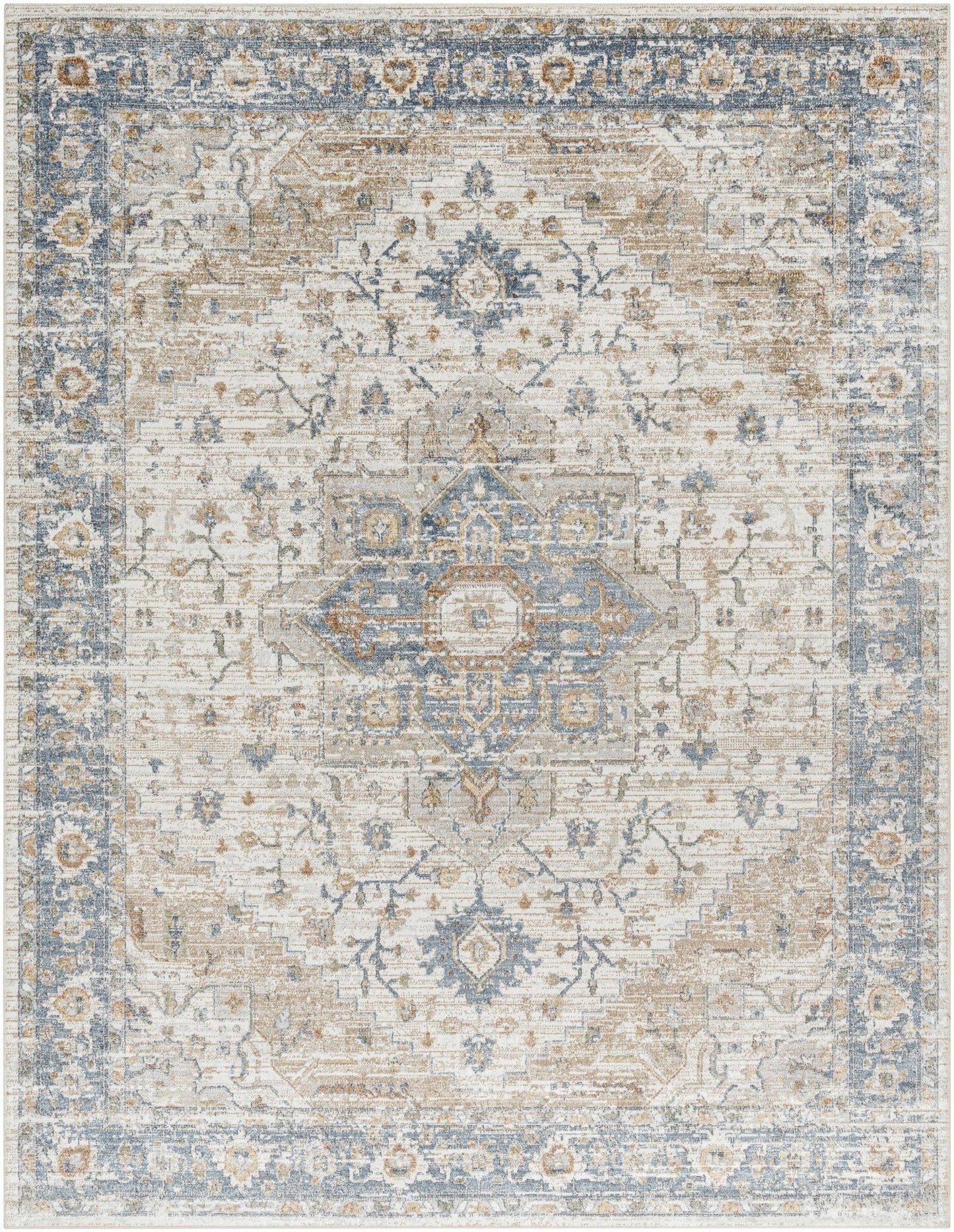 Ezri Flat Pile Washable Rug - Quahog Bay Bedding