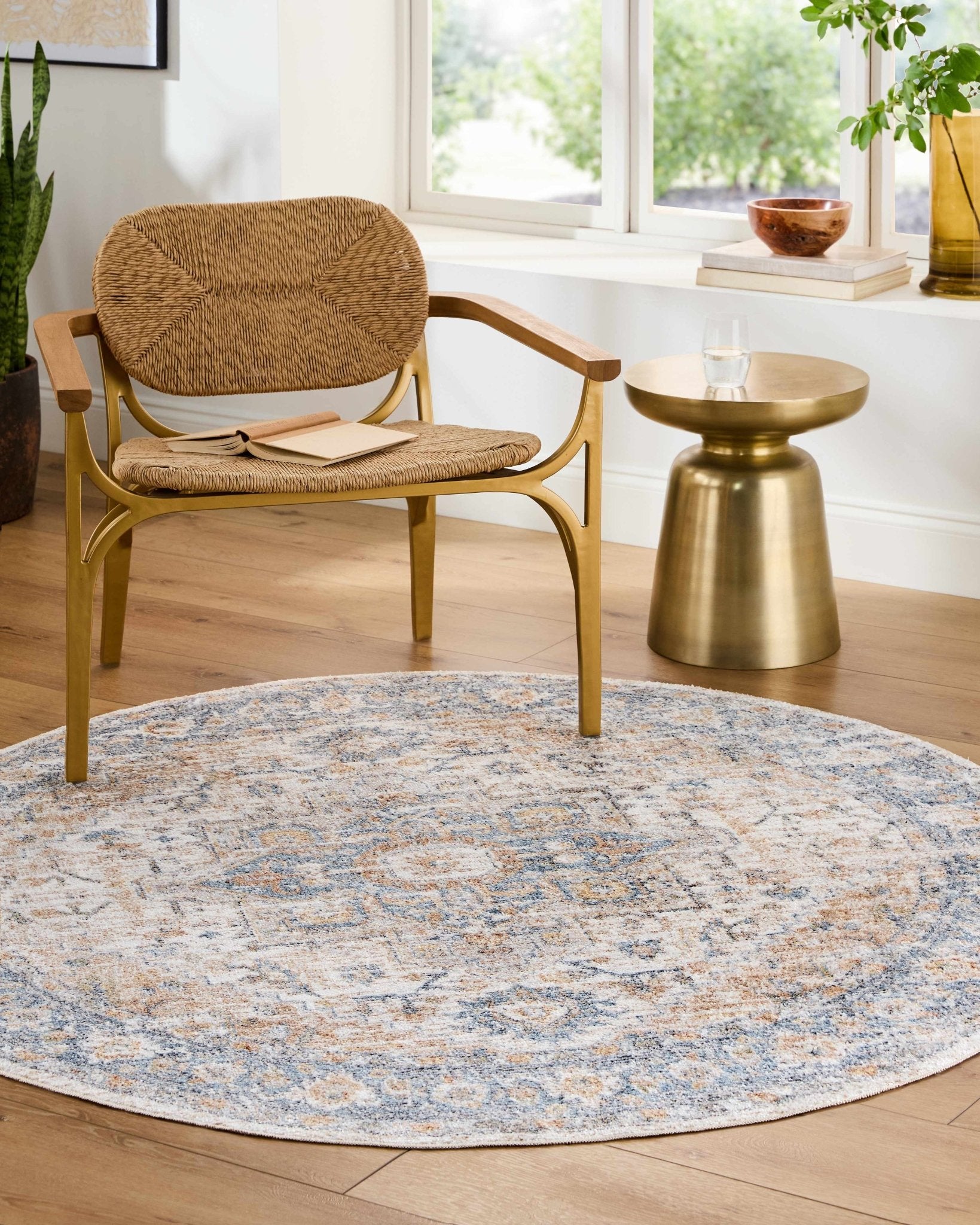 Ezri Flat Pile Washable Rug - Quahog Bay Bedding