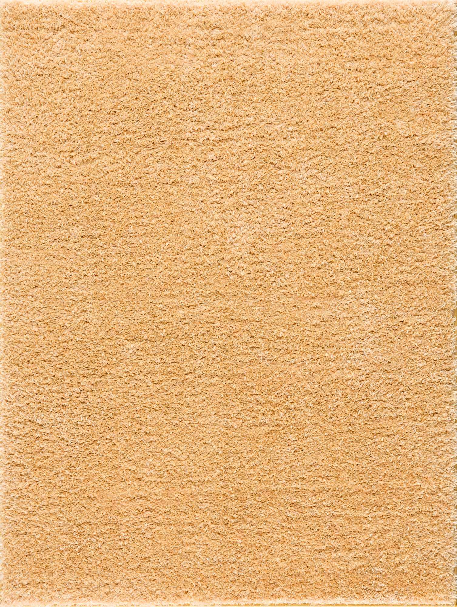 Faina Gold Yellow Washable Shag Rug - Quahog Bay Bedding