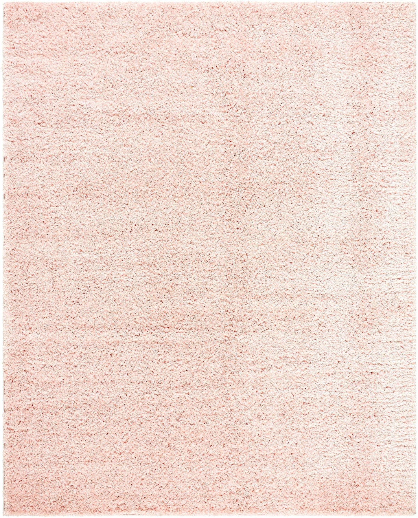 Faina Solid Pink Shag Rug Washable - Quahog Bay Bedding