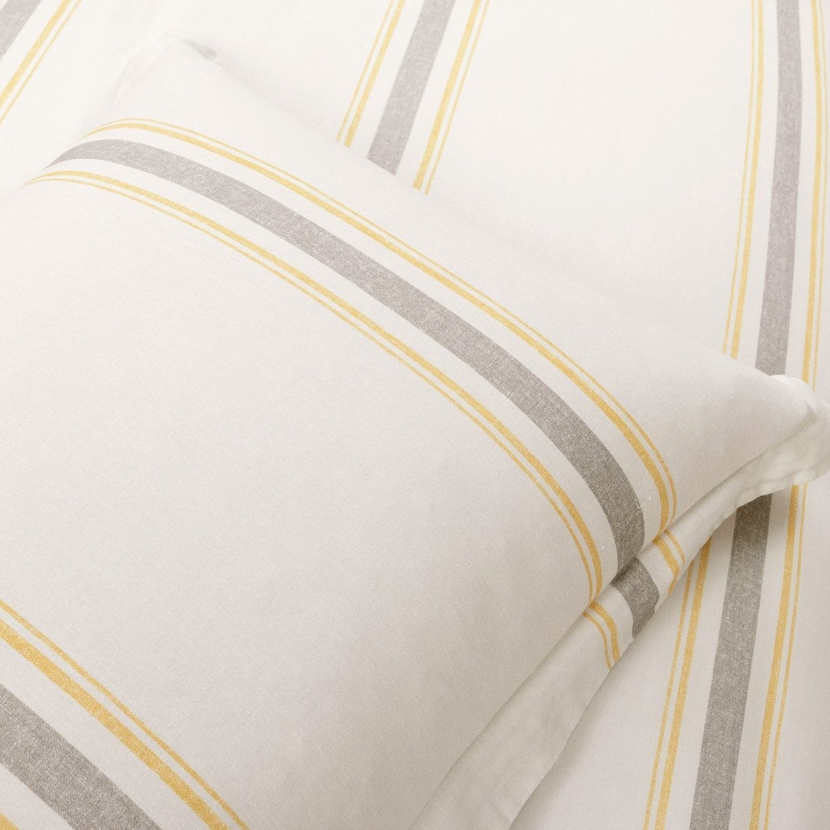 Farmhouse Stripe 100% Cotton Duvet Cover Set - Quahog Bay Bedding