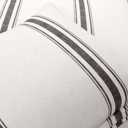 Farmhouse Stripe 100% Cotton Duvet Cover Set - Quahog Bay Bedding