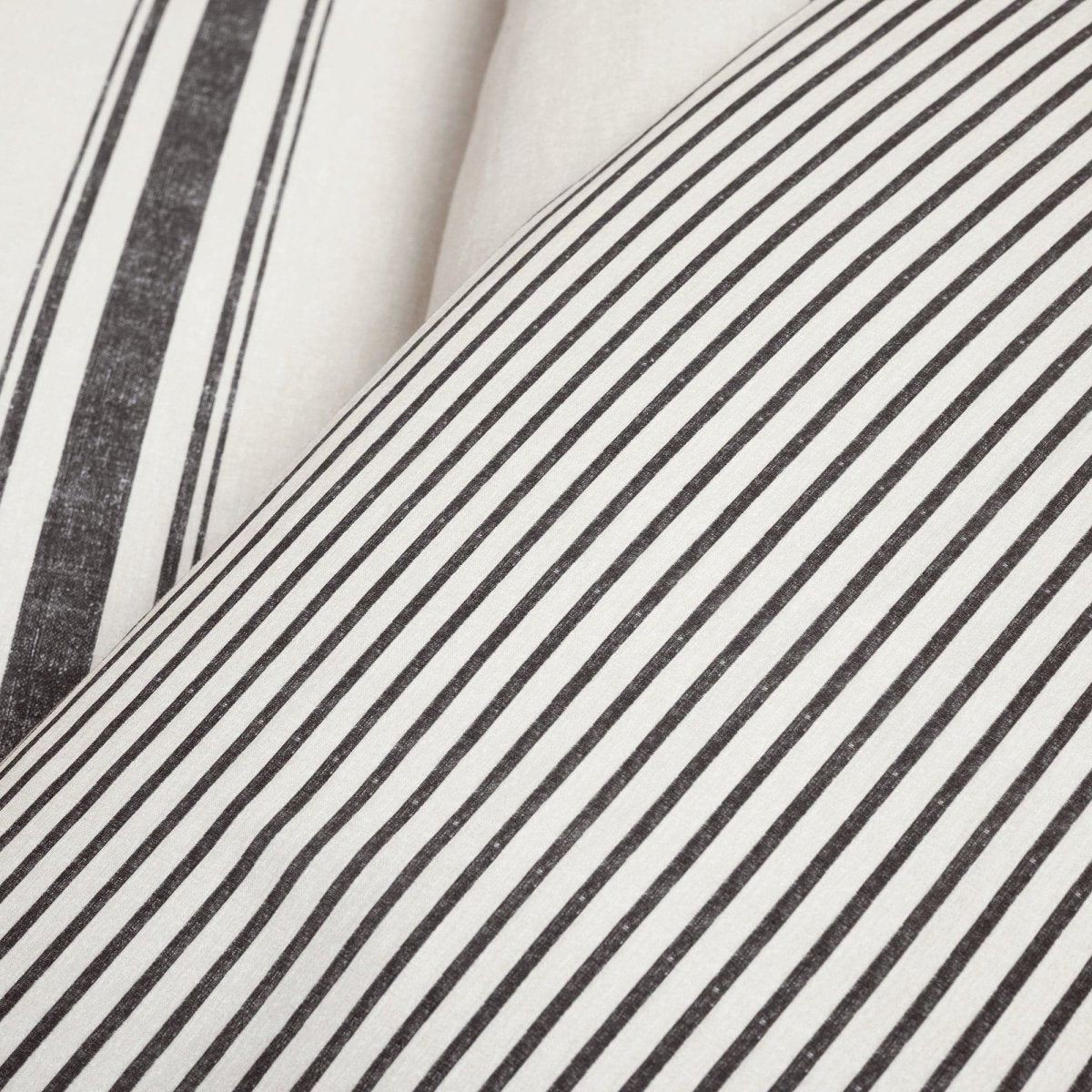 Farmhouse Stripe 100% Cotton Duvet Cover Set - Quahog Bay Bedding
