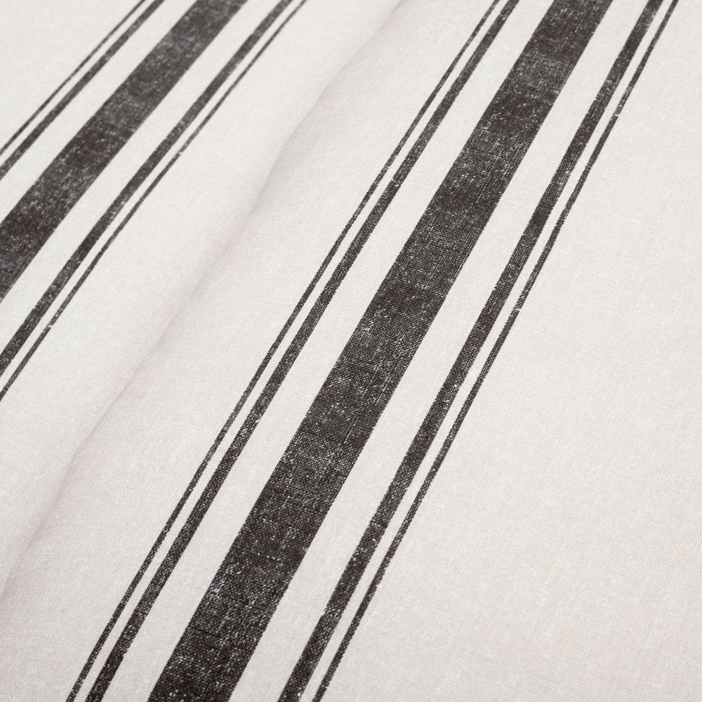 Farmhouse Stripe 100% Cotton Duvet Cover Set - Quahog Bay Bedding