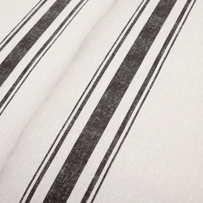 Farmhouse Stripe 100% Cotton Duvet Cover Set - Quahog Bay Bedding