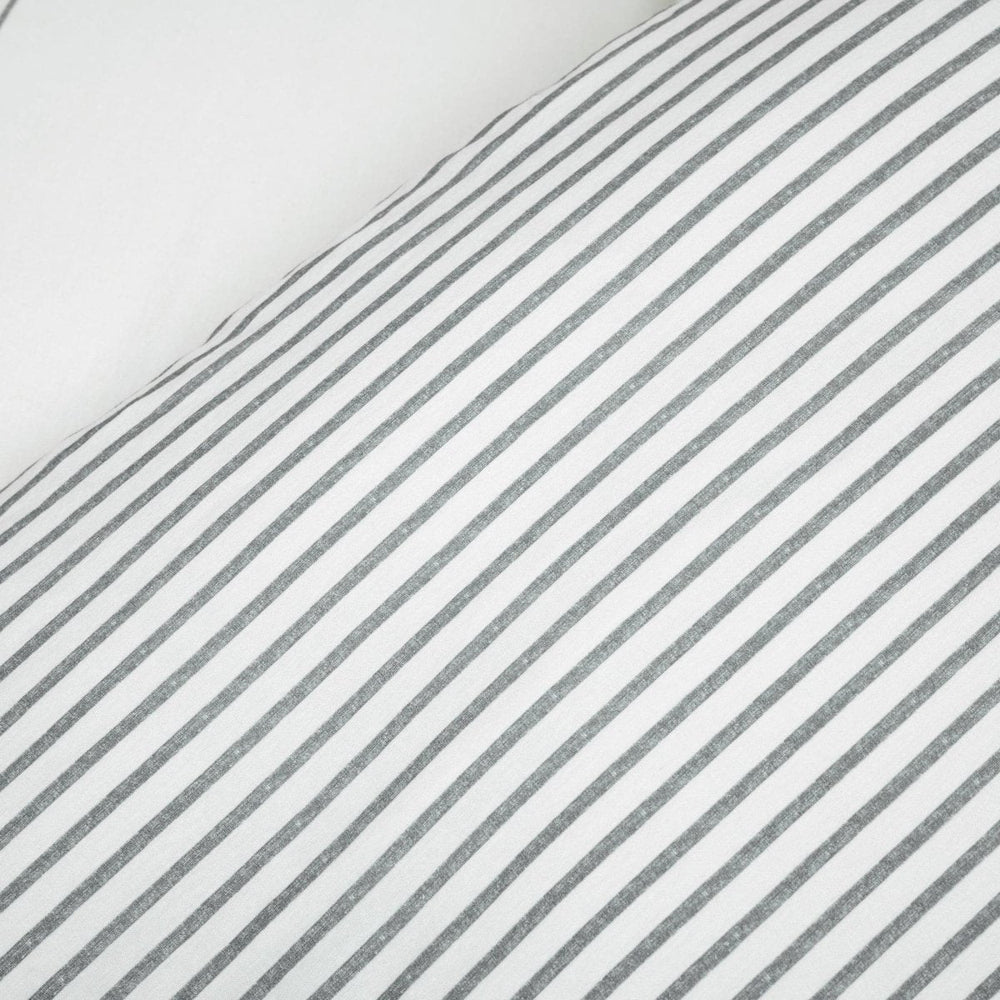 Farmhouse Stripe Reversible Comforter Set - Quahog Bay Bedding