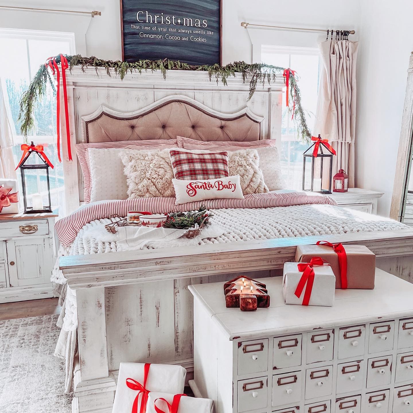 Farmhouse Stripe Reversible Comforter Set - Quahog Bay Bedding