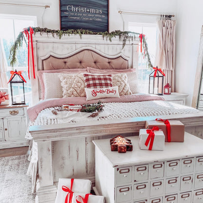 Farmhouse Stripe Reversible Comforter Set - Quahog Bay Bedding