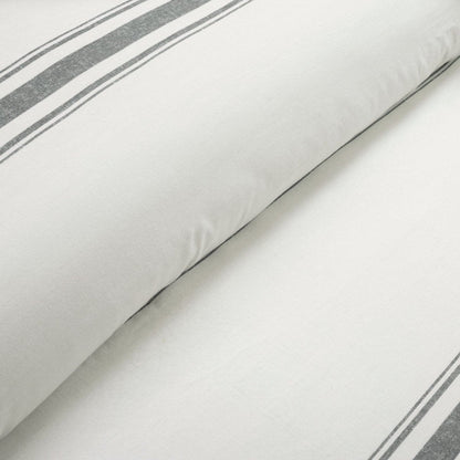 Farmhouse Stripe Reversible Comforter Set - Quahog Bay Bedding