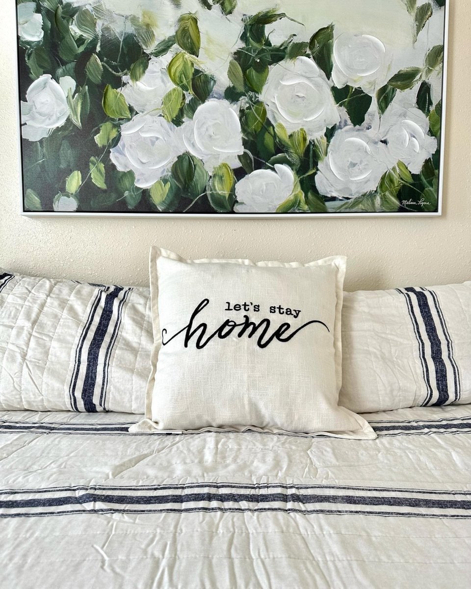 Farmhouse Stripe Reversible Cotton Quilt Set - Quahog Bay Bedding