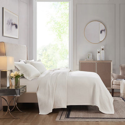 Fiore 100% Cotton Luxury Stonewashed Coverlet Set 3PC - Quahog Bay Bedding