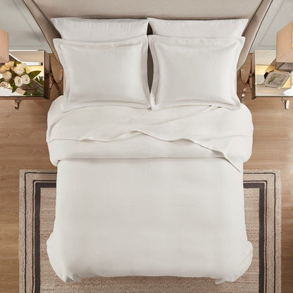 Fiore 100% Cotton Luxury Stonewashed Coverlet Set 3PC - Quahog Bay Bedding