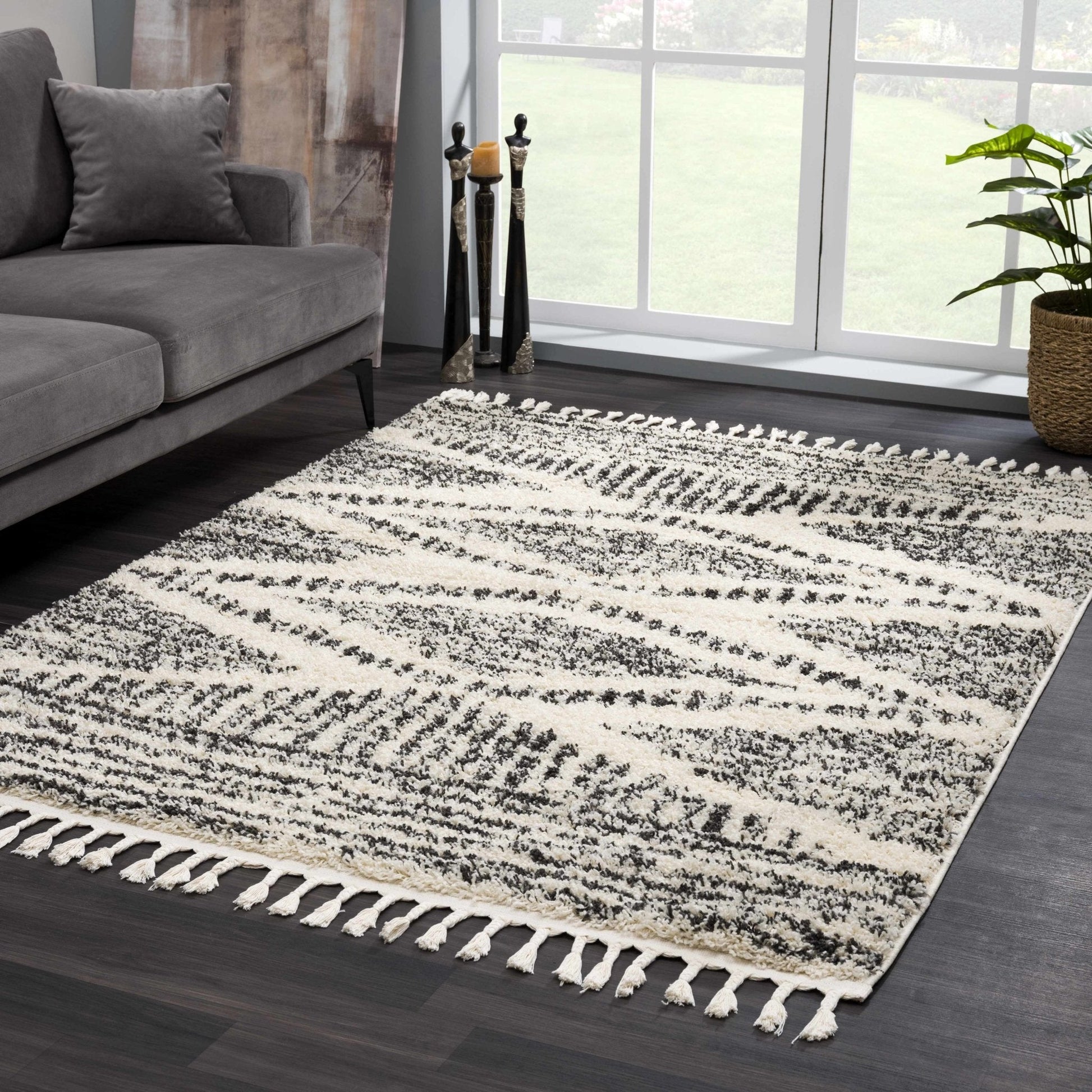 Fishhook Berber Shag Carpet - Quahog Bay Bedding